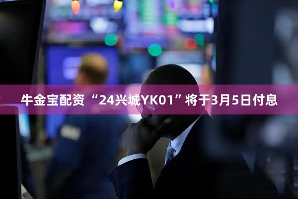 牛金宝配资 “24兴城YK01”将于3月5日付息