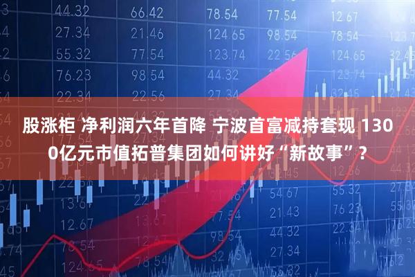 股涨柜 净利润六年首降 宁波首富减持套现 1300亿元市值拓普集团如何讲好“新故事”？